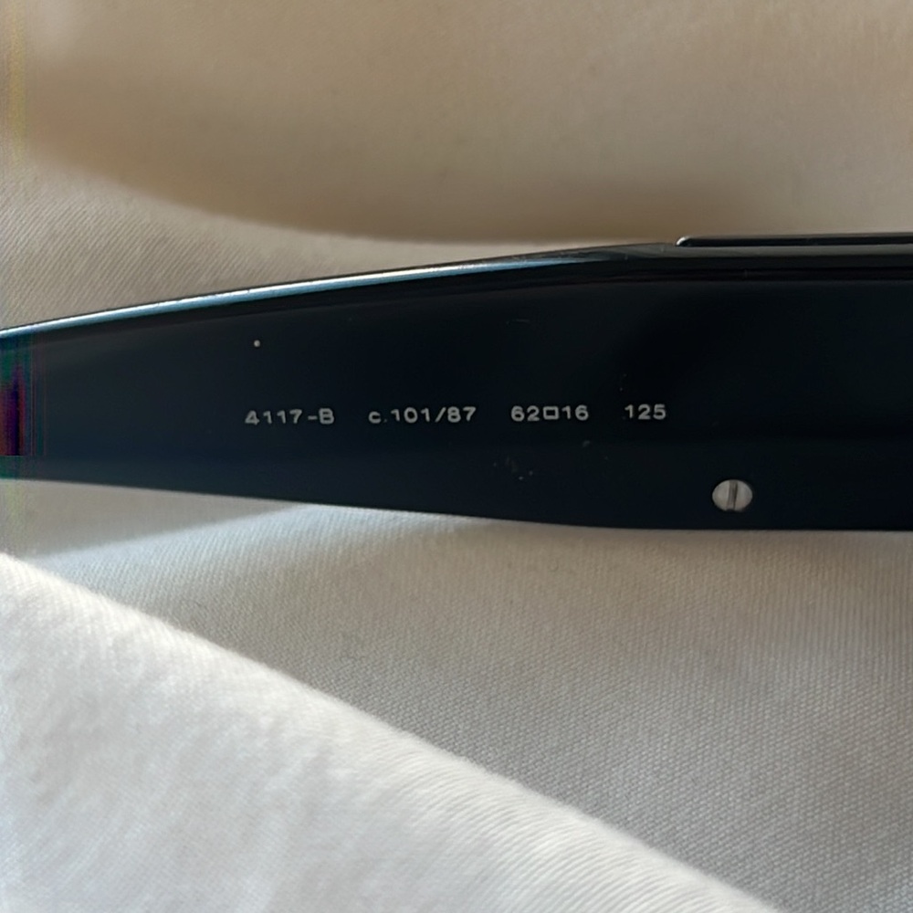 Black Chanel Interlocking Cc Logo Shield Sunglass… - image 5